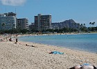 DSC 8015  Waikiki Beach with Diamond Head in the background.