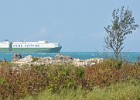 Oct 16, 2010  Freighter leaving the Islands.