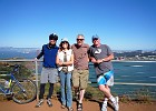 June 10, 2012  At the headlands overlooking the city. And yes, we bumped into Harold.