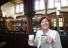 July 15, 2012  Yes, I am absolutely delighted that there is a Starbucks in Gent St Pieters Station. The most beautiful Starbucks I've ever been in!