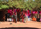 170  Colourful stall along a dusty road
