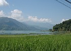 DSC 2642  Phewa Lake in Pokhara, just about from where the guesthouse is.