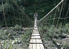 DSC 3162  Day 10: Swing bridge (the longest one we crossed) over the Modi Khola River.