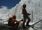 Day 21  Rest Day 5 at EBC.  More fixed line, ladder and ice climbing practice.