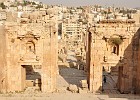 July 30th, 2010  Looking south/southeast from the Temple of Artemis, towards Temple Esplanade. Jerash.