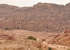 July 31st, 2010  Royal Tombs with Colonnaded street in the foreground. Petra.