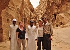 July 31st, 2010  Two locals, Hilde, Caroline and Marwan. Little Petra.