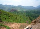 March 6, 2012  This is the terrain we hiked in to visit the Nkuringo Group.