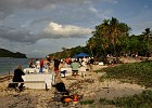 Sacred Islands.  The beach bbq.