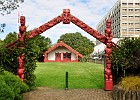 Auckland.  The Maori Marae at the University Campus.
