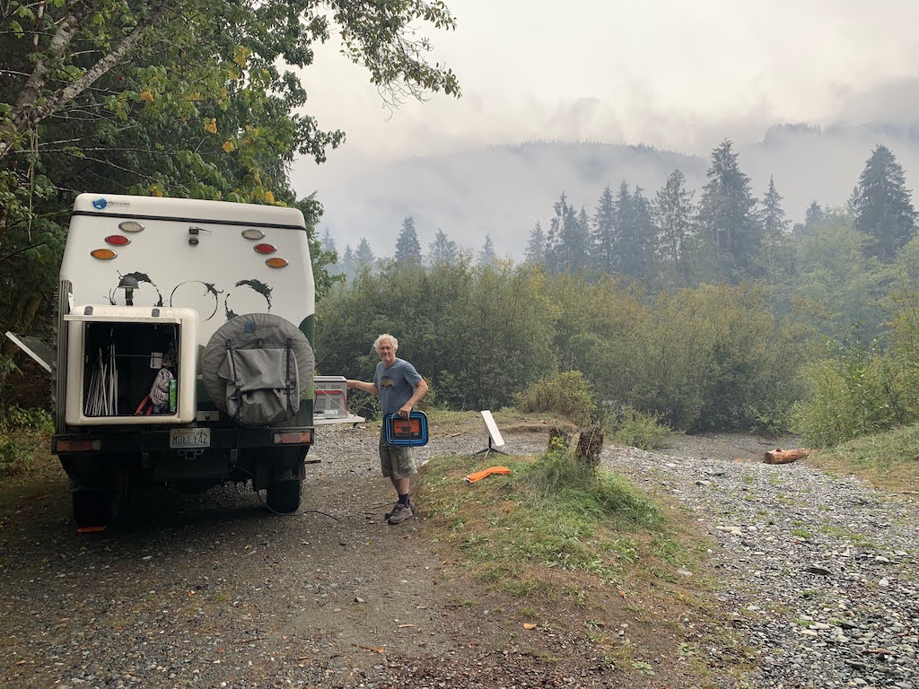 Tahsis and Gold River Highway Caroline and Stephen